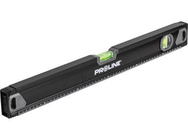 Zdjęcie: Poziomnica premium 2 libelki, frezowana, 0,5mm / 1m, poziomica, magnes 2%, 60 cm PROLINE