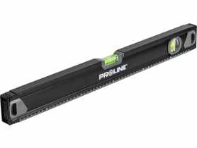 Poziomnica premium 2 libelki, frezowana, 0,5mm / 1m, poziomica, magnes 2%, 60 cm PROLINE