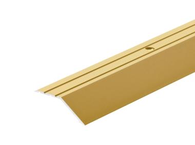Zdjęcie: Listwa ochronna skośna 45x16 mm AL LPS 16 - 1 m złota CEZAR