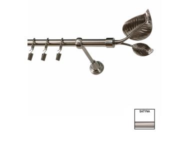 Zdjęcie: Karnisz pojedynczy Zeus fi 19 mm - 400 cm liść satyna KARWEL