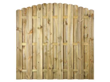 Zdjęcie: Płot pełny Tytus 12 z łukiem 180x180 cm SOBEX