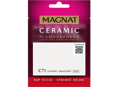 Zdjęcie: Farba Ceramic tester koloru liliowy aragonit C71 30ml MAGNAT