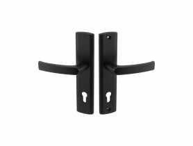 Klamka zewnętrzna Zeus 90 WKL czarny mat DOMINO