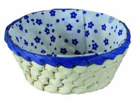 Koszyk Palma 16x6 cm okragły multikolor DOMOTTI