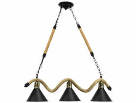 Lampa wisząca Lina 5102/3 black ELEM