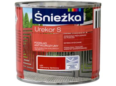 Zdjęcie: Farba gruntująca Urekor S czerwony 0,2L ŚNIEŻKA