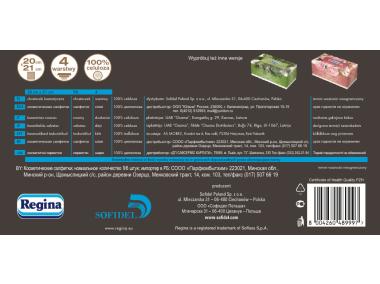 Zdjęcie: Chusteczki kosmetyczne Elegante 96 sztuk REGINA