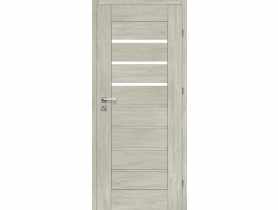 Drzwi wewnętrzne 80 cm prawe dąb polarny Cpl Vanilla 50 VOSTER
