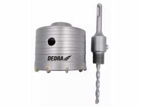 Wiertło koronkowe 100 mm HM z uchwytem SDS+ DEDRA