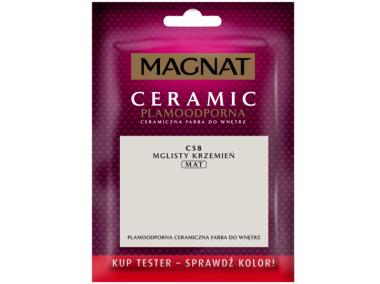 Zdjęcie: Farba Ceramic tester koloru mglisty krzemień C58 30ml MAGNAT