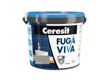 Zdjęcie: Fuga Viva elastyczna cementowa 1-8 mm antracite 4 kg CERESIT