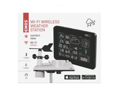 Zdjęcie: Stacja pogodowa E5059 z aplikacją na telefon, WiFi EMOS