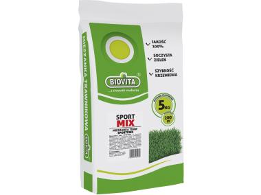 Zdjęcie: Mieszanka nasion traw sportmix 5 kg BIOVITA