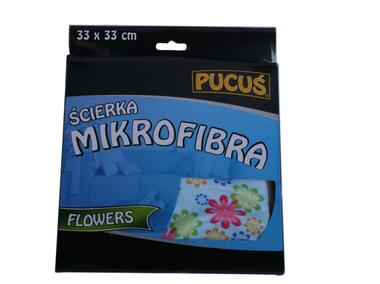 Zdjęcie: Ścierka Flowers z mikrofibry PUCUŚ