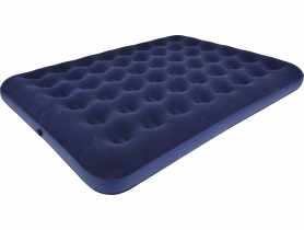 Materac nadmuchiwany flokowany Queen 203x152x22 cm AVENLI