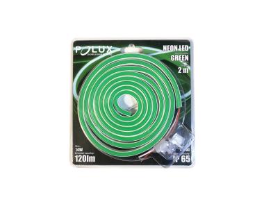 Zdjęcie: Pasek LED Neon 12V 14 W 2m zielony POLUX