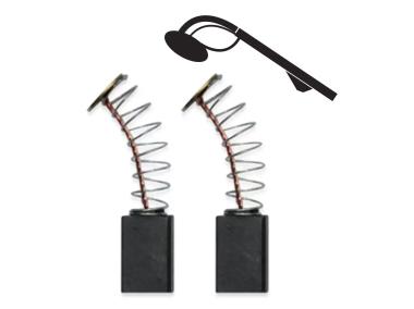 Zdjęcie: Szczotki elektrografitowe do DED7743 DEDRA