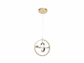 Lampa wisząca LED Coco złota ADRILUX