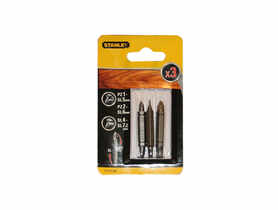 Końcówki wkrętarskie kpl. PZ1/SL5,PZ2/SL6, SL4/SL7.2 /48 mm  STANLEY
