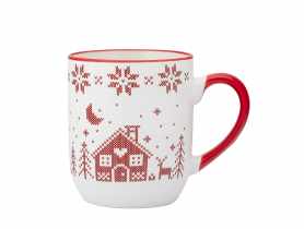 Kubek Grenlandia 450 ml bordowy ALTOM DESIGN