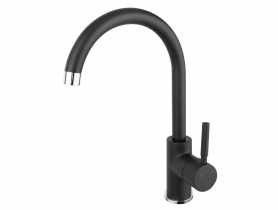 Bateria zlewozmywakowa Lugio Black stojąca FERRO