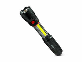 Rozsuwana latarka aluminiowa Cob Led SP0402 DPM SOLID