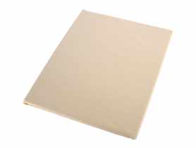 Prześcieradło bawełniane 160x200 cm kremowe MISS LUCY