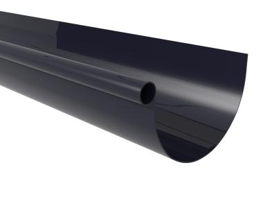 Zdjęcie: Rynna G125 ryflowana grafit 300 cm SCALA