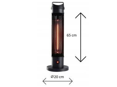 Zdjęcie: Promiennik Neptun panel grzewczy stojący IR 800 W 4IQ