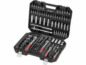 Zestaw 179 szt. nasadek, CRV, S2, 1/2", 3/8", 1/4", BMC, PROLINE