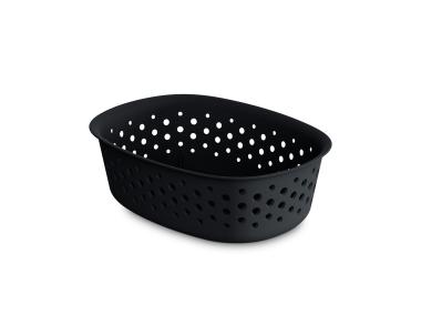 Zdjęcie: Pojemnik 18,5x13,5x6 cm 0,8 L czarny 5210 Openstore ORPLAST