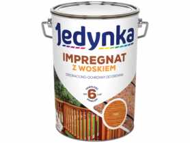 Impregnat do drewna z woskiem teak 5 L JEDYNKA