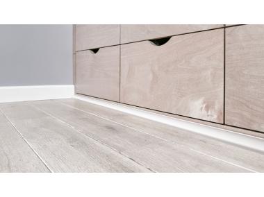 Zdjęcie: Listwa MDF ćwierćwałek "scotia" 12x12 mm 2,2 m okleina półmat biały RAL 9003 CEZAR