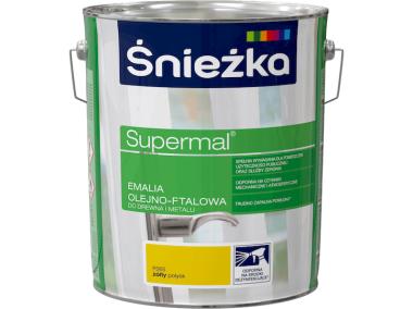 Zdjęcie: Emalia Supermal żółty F565 10L ŚNIEŻKA