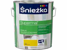 Emalia Supermal żółty F565 10L ŚNIEŻKA