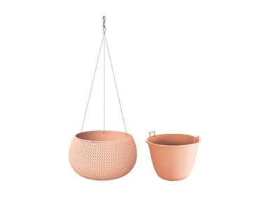 Zdjęcie: Doniczka Splofy Bowl Ws brzoskwiniowy 29 cm PROSPERPLAST