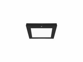 Plafoniera z czujnikiem ruchu Olgierd LED D MVS 12 W CCT kolor czarny STRUHM