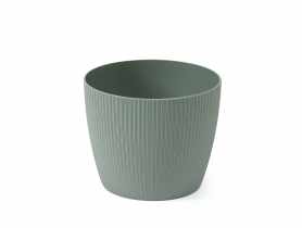 Donica Magnolia 190 mm jumper recycled, szarozielony LAMELA