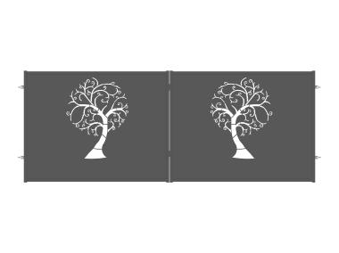 Zdjęcie: Brama dwuskrzydłowa Nela 4,00 m, 1,50 m, stal ocynk+RAL7016 struktura POLBRAM