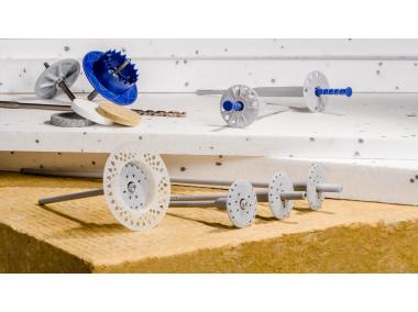 Zdjęcie: Kołnierz dociskowy z perforatorem termoizolacji KCX 105 mm 250 szt. KOELNER