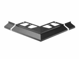 Profil do glazury okap balkonowy 32,2x101,8 mm zestaw NZ LL2 CEZAR