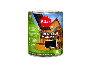 Zdjęcie: Impregnat do drewna, Żywiczny heban 0,75 L ALTAX