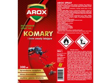 Zdjęcie: Spray na komary 0,3 L AROX