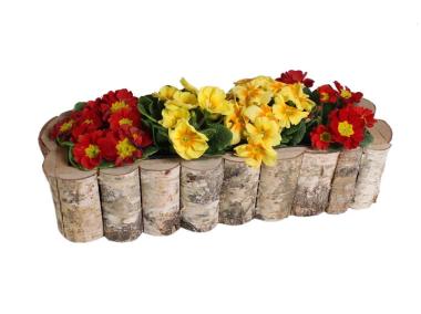 Zdjęcie: Skrzynka z brzozy z folią 55x18x13 cm prostokątna TIN TOURS