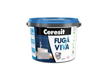 Zdjęcie: Fuga Viva elastyczna cementowa 1-8 mm steel 2 kg CERESIT
