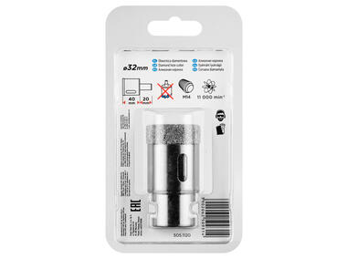 Zdjęcie: Otwornica diamentowa 32 mm x M14 GRAPHITE