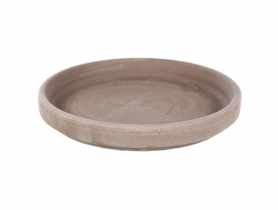 Podstawka doniczkowa XLU Basalt 22 cm ciemnobrązowa CERMAX