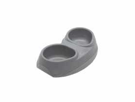 Miska Space 2X200 ml szara COMFY