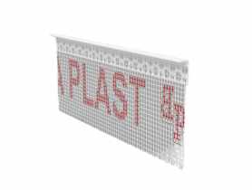 Listwa PVC zakończeniowa z siatką BP22 L250 10 mm biała BELLA PLAST