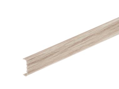 Zdjęcie: Profil meblowy PVC 18 mm dąb sonoma czerwony 2,6 m CEZAR